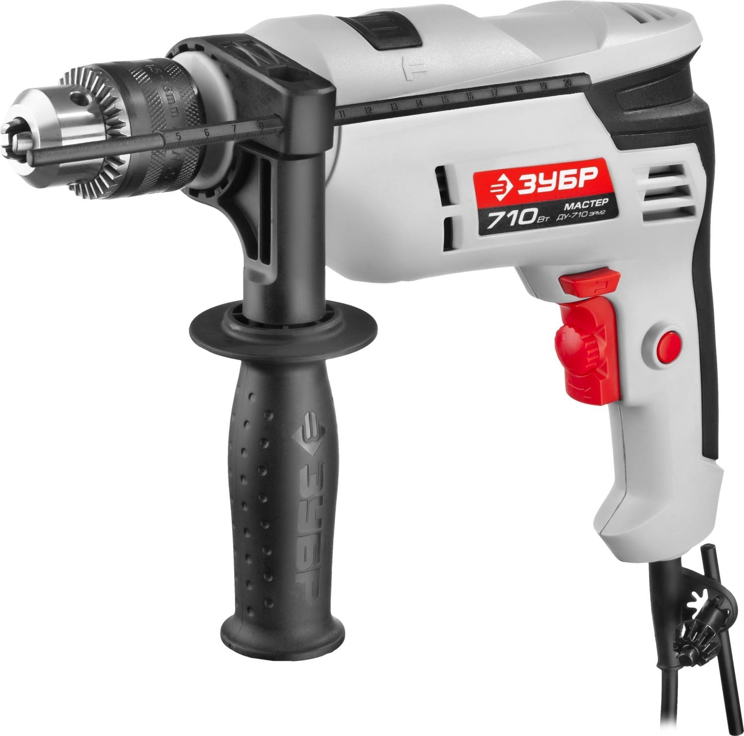 Дрель ударная 710Вт ЗУБР МАСТЕР ДУ-710 ЭРМ2 81747
