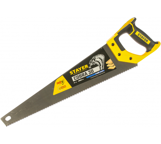 Ножовка по дереву STAYER COBRA 450мм 1512-45_z01