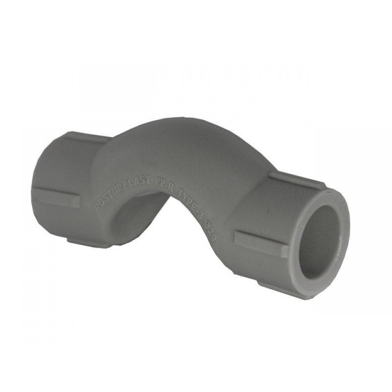 Обвод PP-R короткий серый 25мм RTP