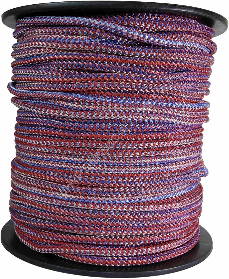 Веревка Шнур плетеный текстильный 10мм 