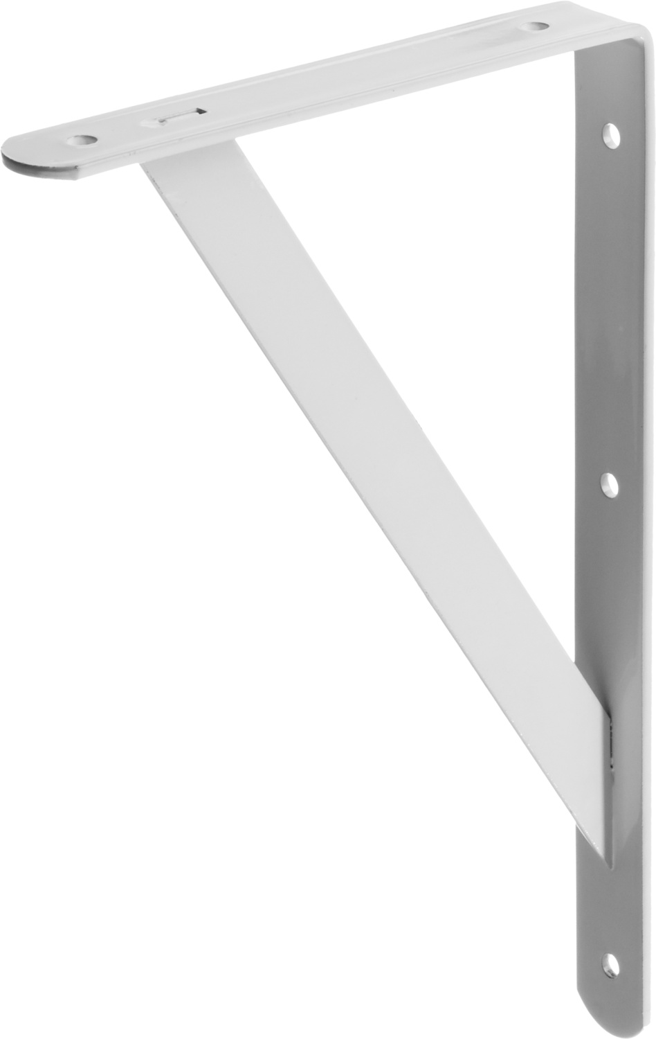 Уголок кронштейн усиленный белый 300х200х30х4мм STAYER MASTER 37422-1