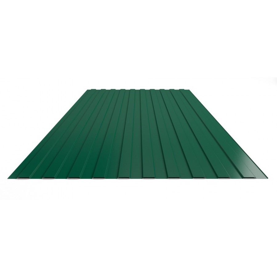 Профнастил С8, 2000х1200х0,45 RAL 6005 (зеленый)