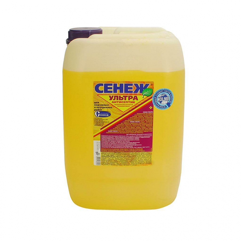 СЕНЕЖ УЛЬТРА 10кг Антисептик трудновымываемый