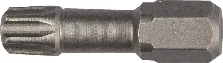 Бита Т30 25мм торсионная кованная KRAFTOOL EXPERT 26125-30-25-10