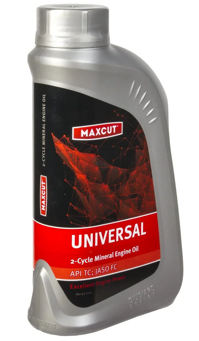 Синтетическая смазка для 2-х тактных двигателей 1л MaxCut 2T UNIVERSAL
