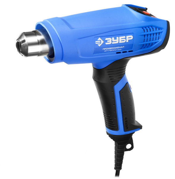 Фен строительный 2000Вт ЗУБР ФТ-П2000 М2ДК 80107