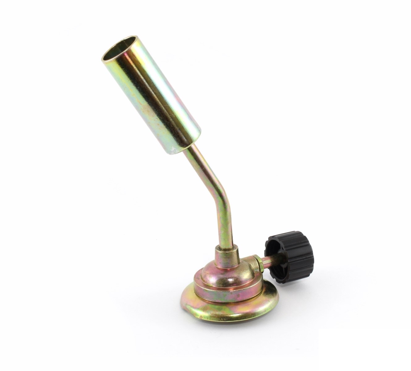 Горелка газовая для баллончика маленькая с вентилем 180мм