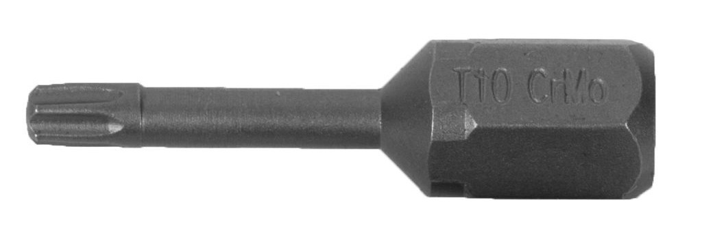 Бита Т10 торсионная кованная 25мм ЗУБР 26015-10-25-2