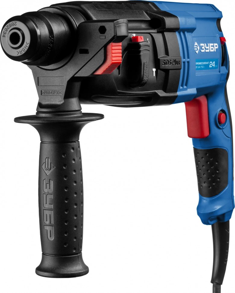 Перфоратор SDS-Plus 750Вт ЗУБР ЗП-24-750 К 63625