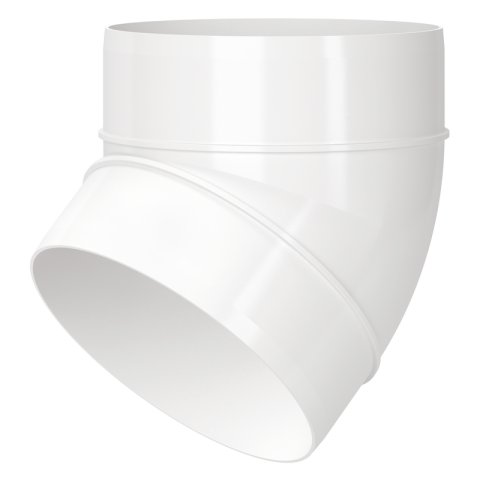Вентиляционное колено круглое d=100мм (90град) VENTS