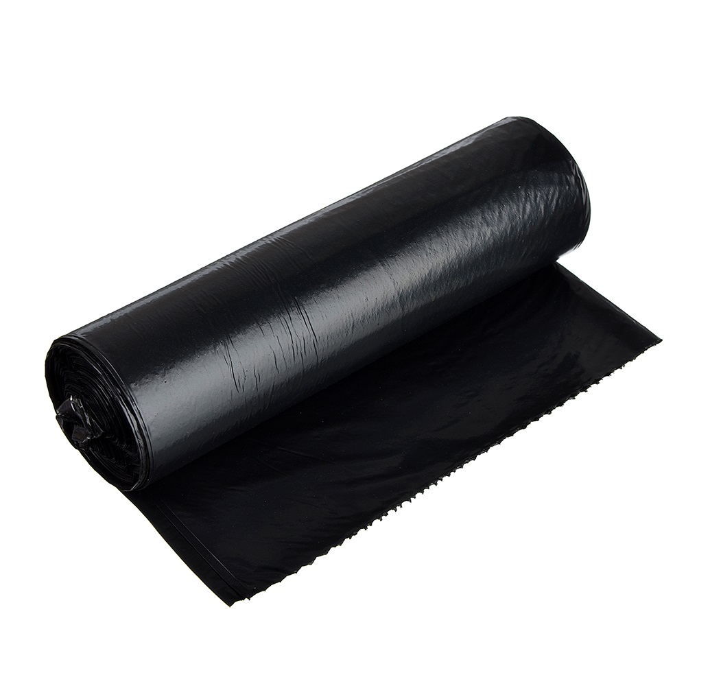 Мешки для мусора 200л черные 10шт суперпрочные