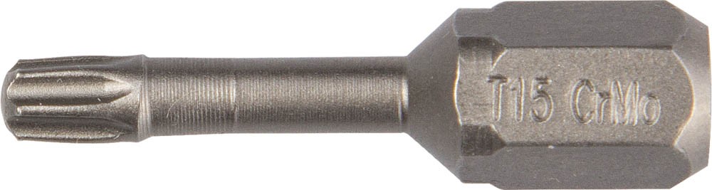 Бита Т15 торсионная кованная 25мм KRAFTOOL EXPERT 26125-15-25-2