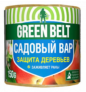Садовый вар для заживления ран и срезов деревьев, 150 г, тюбик, Avgust 310256