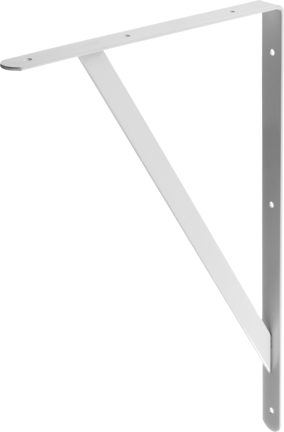 Уголок кронштейн усиленный белый 500х330х30х4мм STAYER MASTER 37424-4