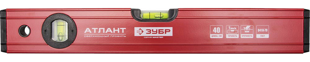 Уровень усиленный 400мм ЗУБР АТЛАНТ 34585-040_z01