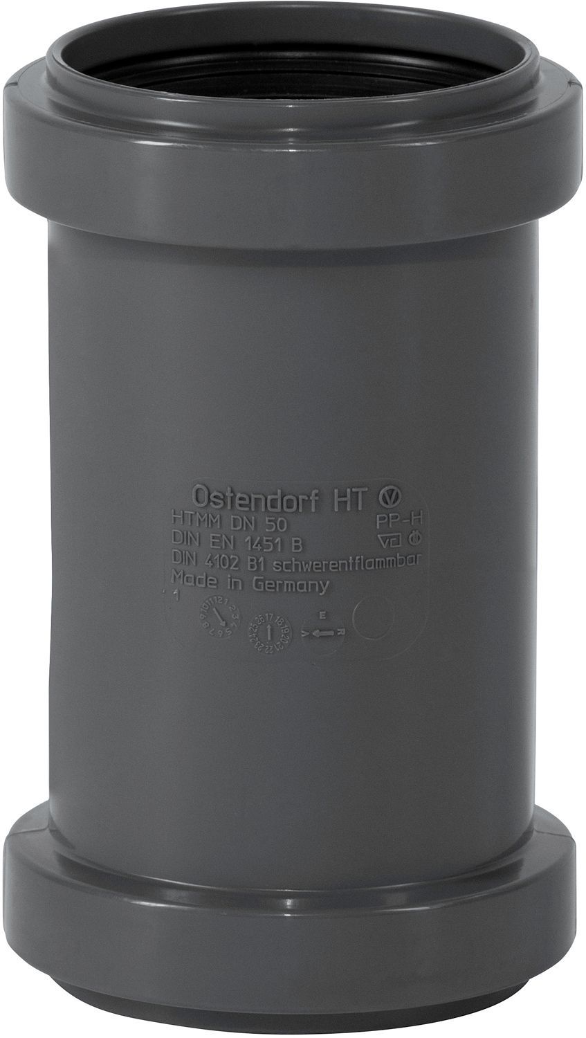 Муфта канализационная надвижная ПП  50мм RTP 36962