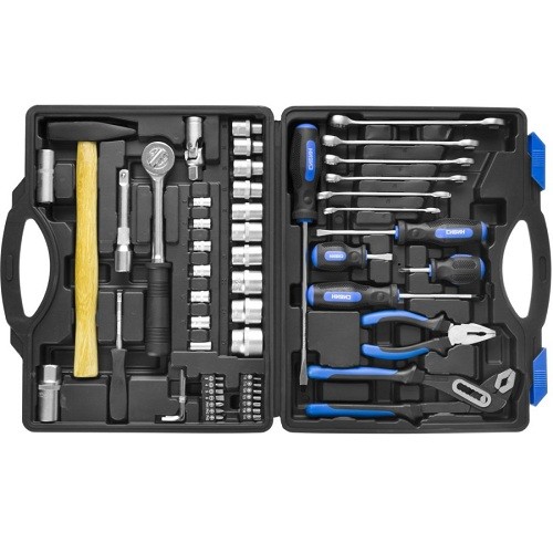 Набор слесарно-монтажного инструмента 56 предметов 8-27мм СИБИН 27765-H56