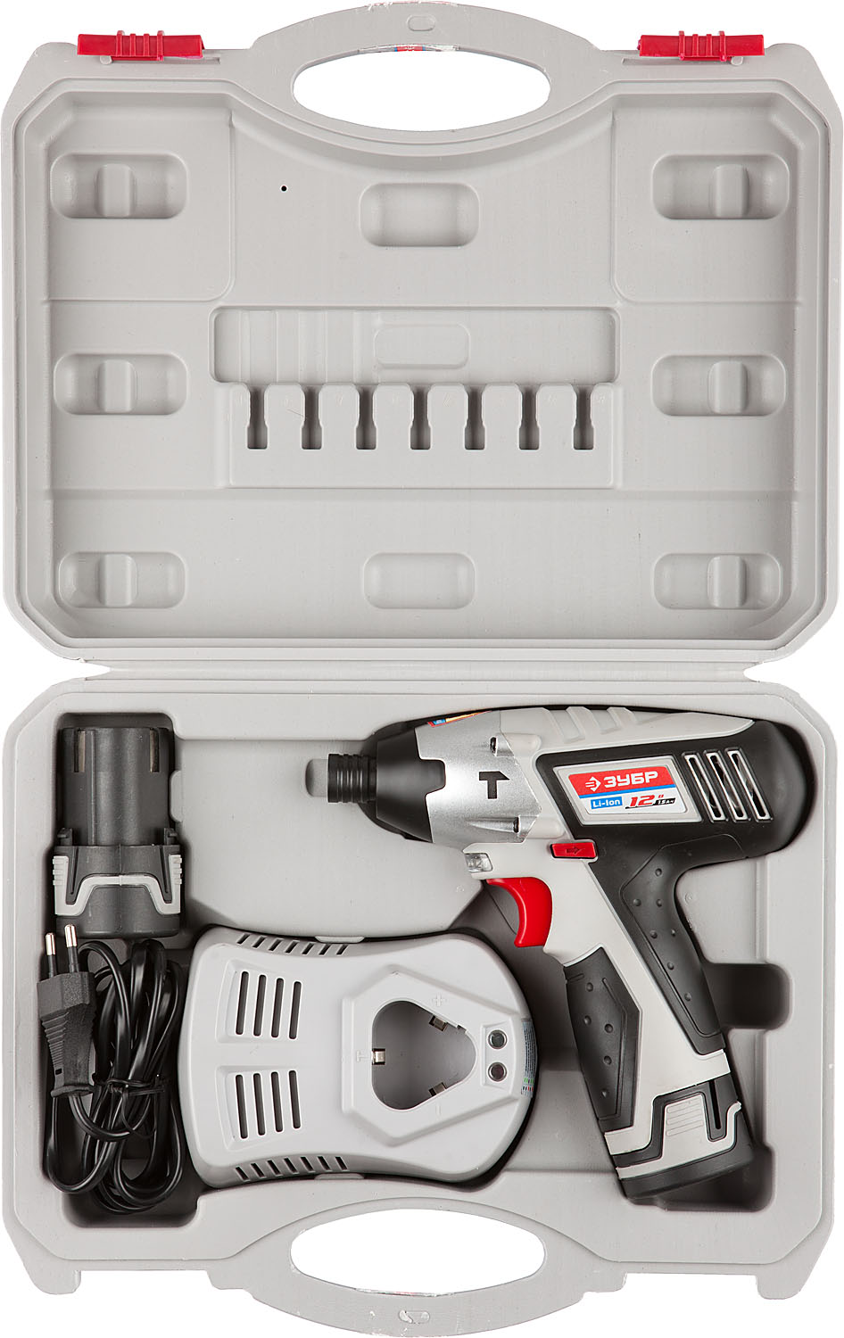 Гайковерт-шуруповерт аккумуляторный ударный ЗУБР ЗГУА-12-Ли КНУ 63374