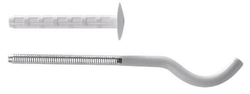 Кронштейн штыревой плоский для радиатора 7х170мм