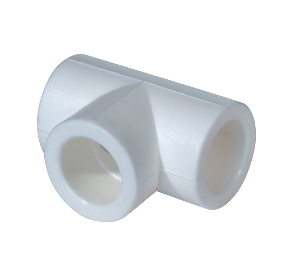 Тройник PP-R белый 20мм RTP 31431