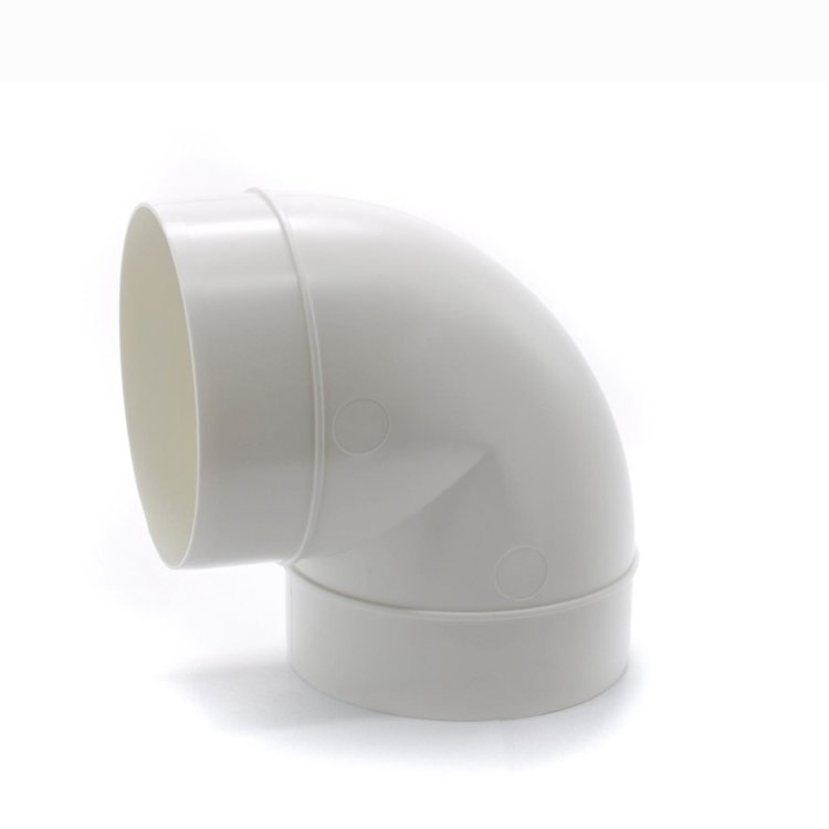 Вентиляционное колено круглое d=100мм (90град) VENTS