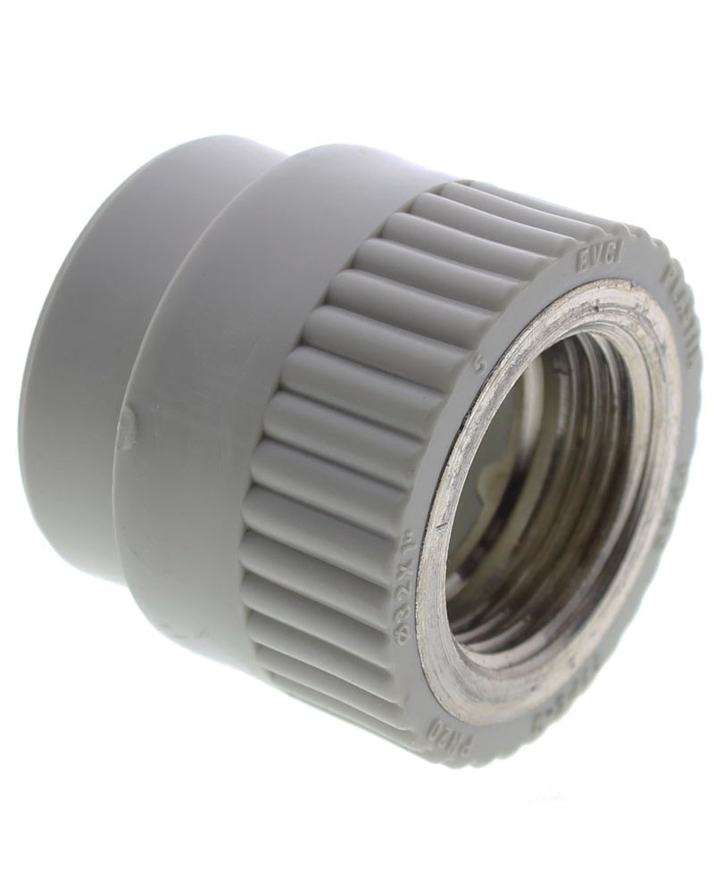 Муфта PP-R с внутренней резьбой серая 32мм х 1" RTP