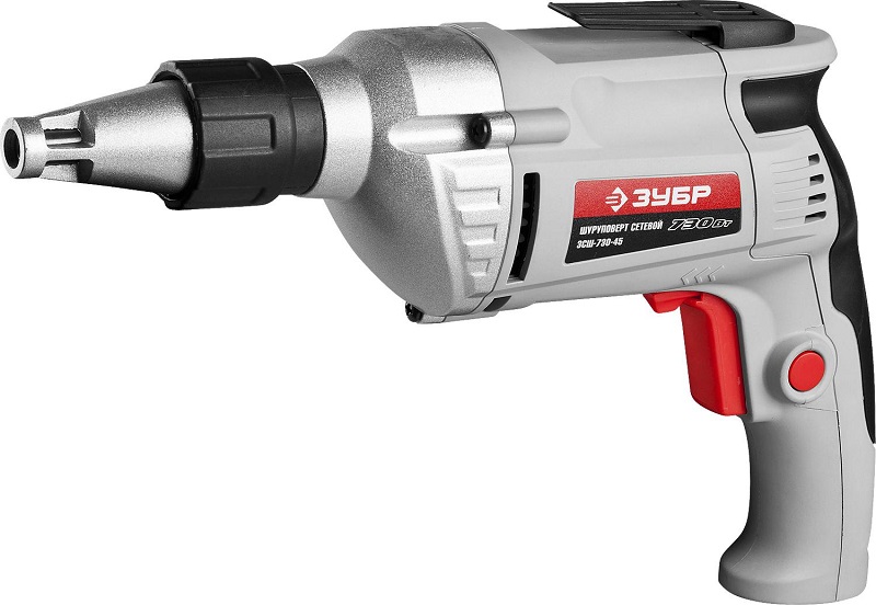 Шуруповерт сетевой 730Вт ЗУБР ЗСШ-730-45