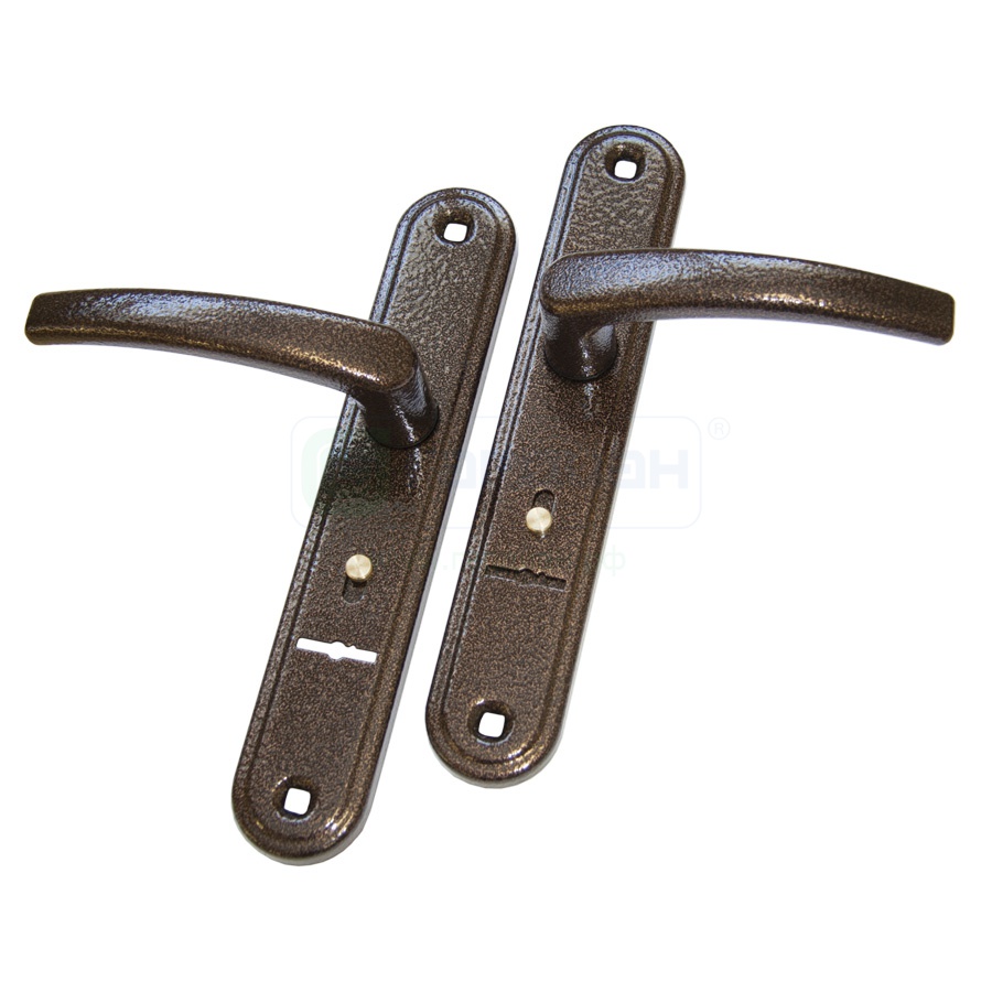 Комплект ручек на планке ГАРДИАН 41.31 медь 3970