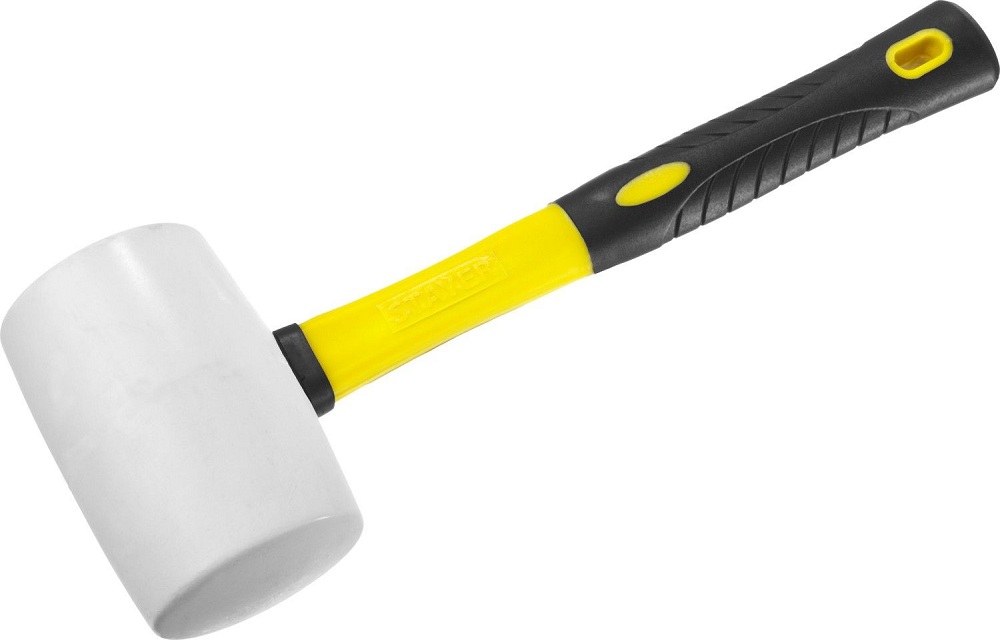 Киянка резиновая фибергласовая ручка 0,90кг STAYER 20533-900