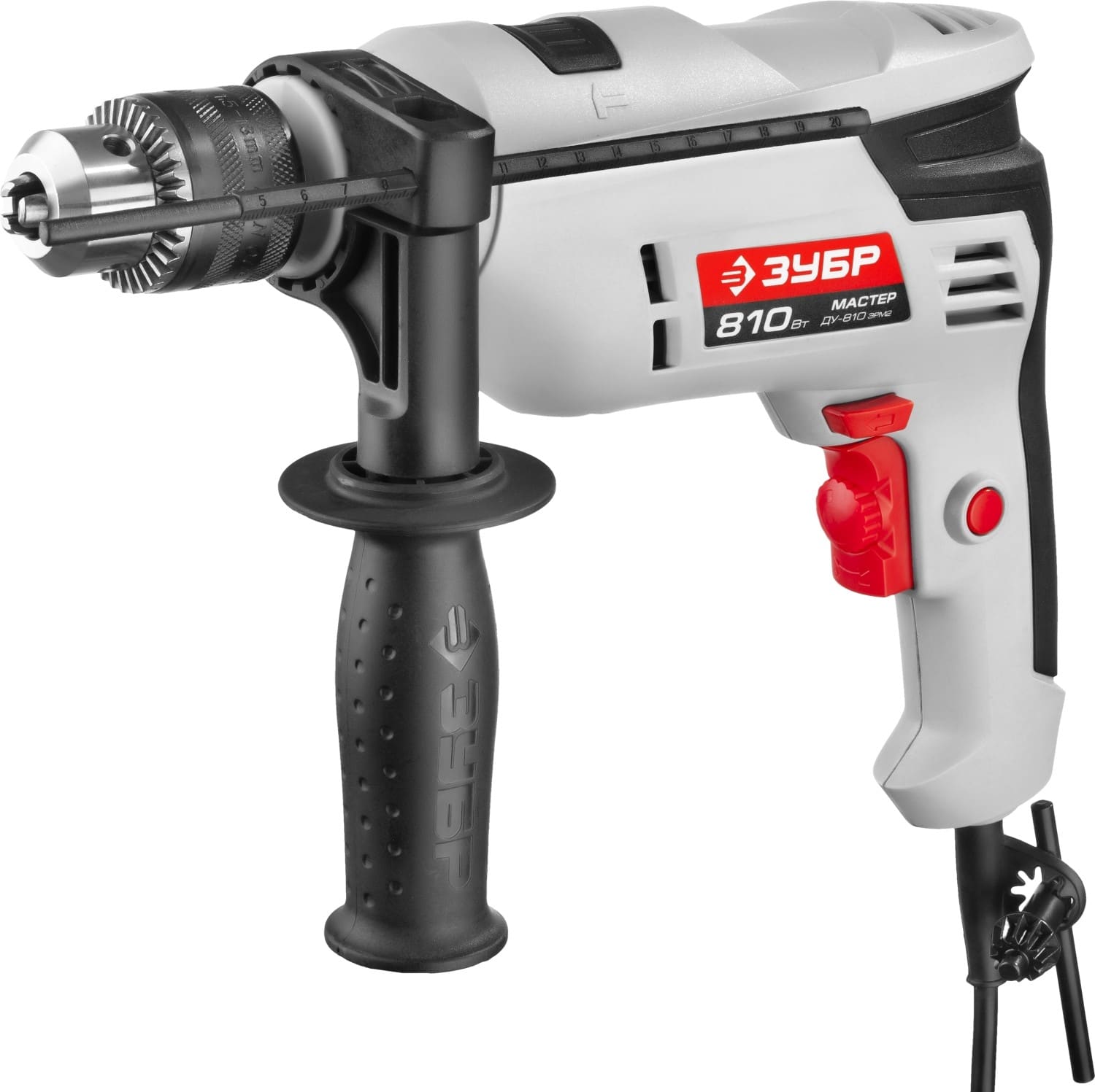 Дрель ударная 810Вт ЗУБР МАСТЕР ДУ-810 ЭРМ2 81748