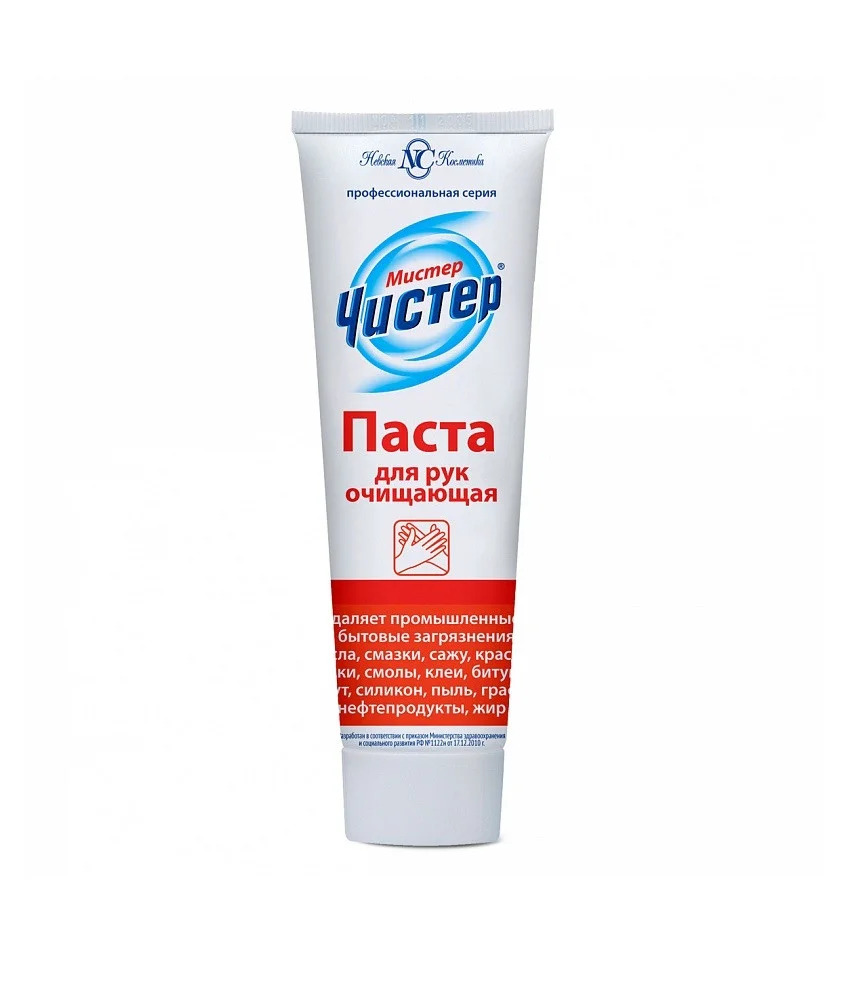 Паста для рук очищающая 100мл МИСТЕР ЧИСТЕР