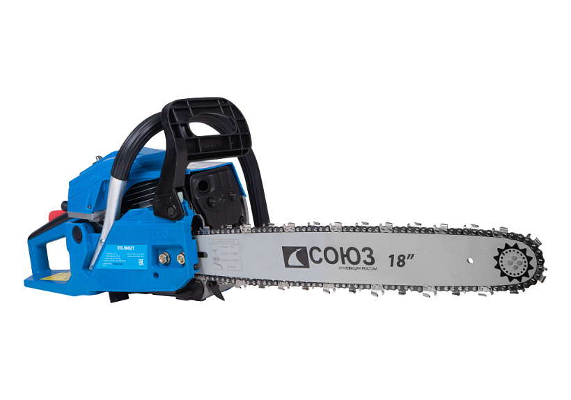 Бензопила СОЮЗ ПТС-99520Т шина 500мм 3,5л.с. 