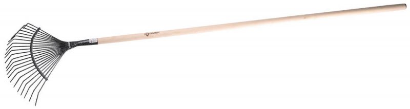 Грабли веерные с черенком 22-зубья GRINDA 39591