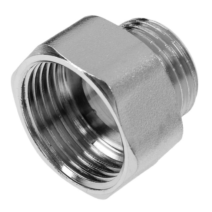 Переходник 1'' х 3/4'' внутренняя-наружная резьба TIM никель