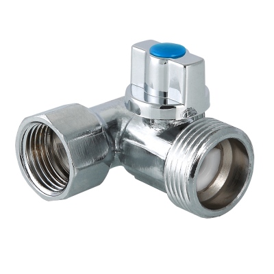 Кран шаровый 3-х ходовой 1/2" х 3/4" х 1/2" (для стиральных машин)