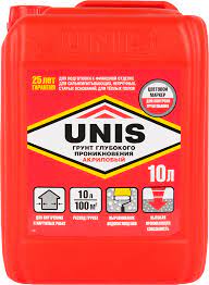 Грунтовка глубокого проникновения ЮНИС 10л 