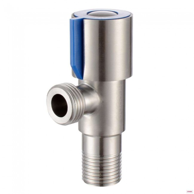Кран буксовый угловой 1/2" х 1/2" нар-нар  резьба BL5852.02S TIM (34698)