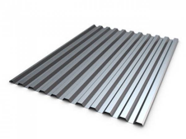 Профнастил С8, 2000х1200х0,40 эконом оцинкованный