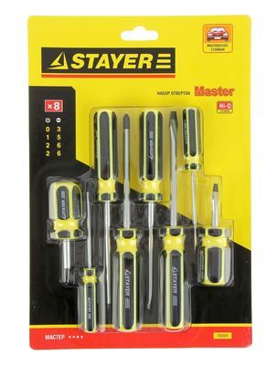 Набор отверток Стайер 19 шт 2513-Н19