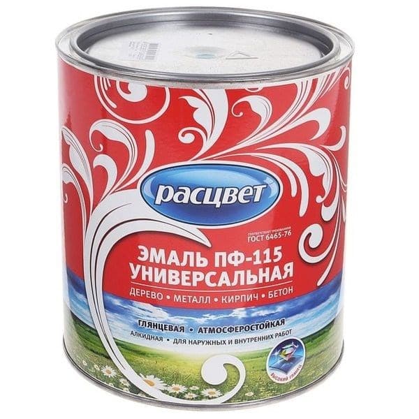 Эмаль синяя 1,9кг РАСЦВЕТ ПФ-115  124749