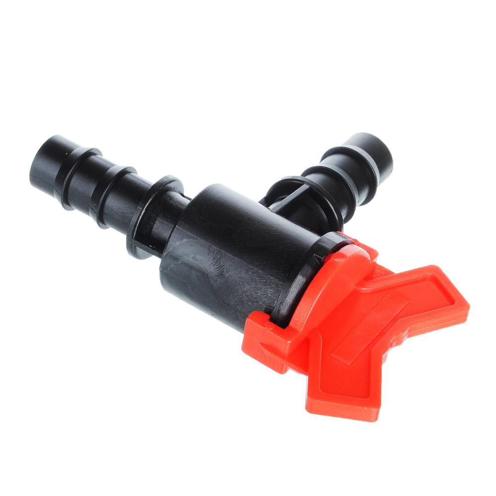 Кран проходной для шланга угловой пластиковый d16x16мм INBLOOM 169-022