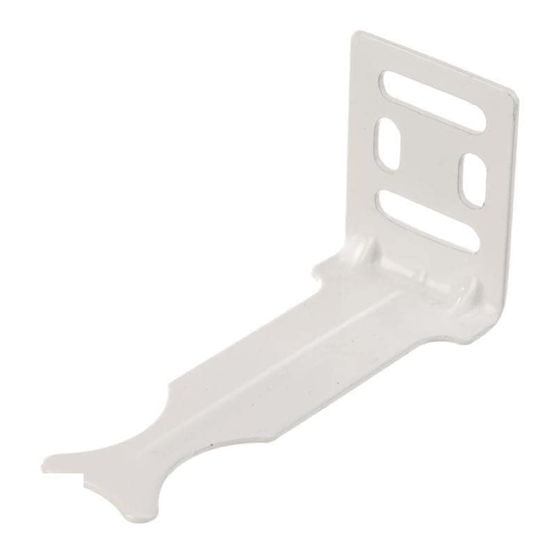 Кронштейн угловой для радиатора белый