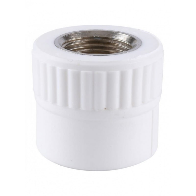 Муфта PP-R с внутренней резьбой белая 32мм х 1" RTP