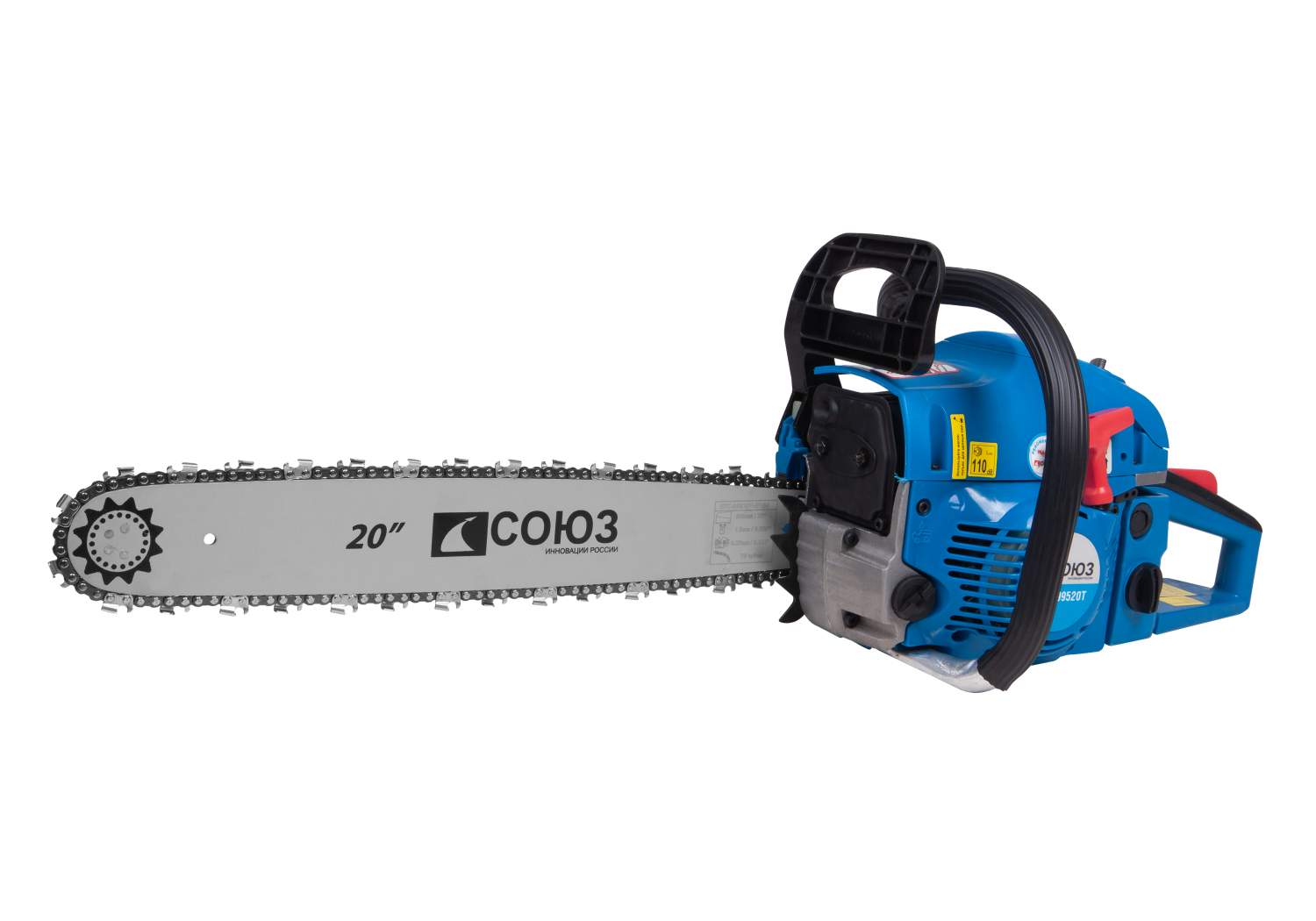Бензопила СОЮЗ ПТС-99520Т шина 500мм 3,5л.с. 