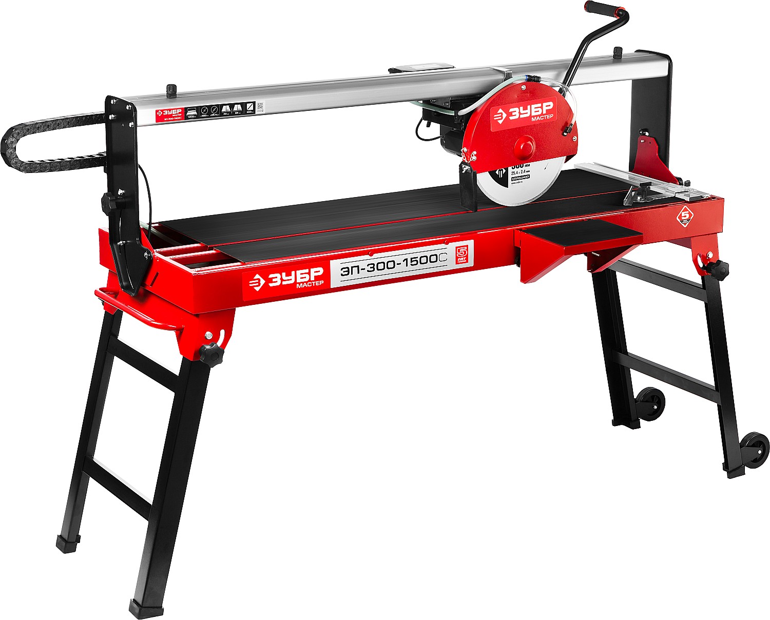 ЗУБР 1200 мм, d 300 мм, 1500 Вт, электрический плиткорез (ЭП-300-1500C)
