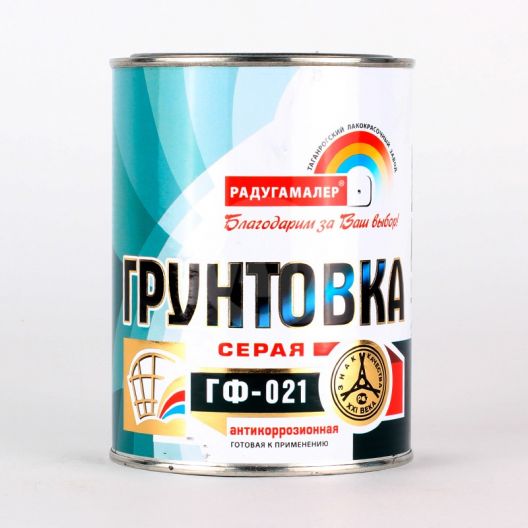 Грунтовка универсальная белая 0.9кг РАДУГА ГФ-021 