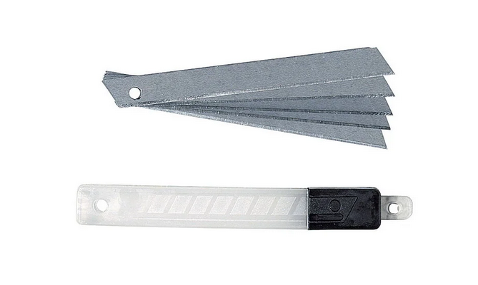 Лезвия сегментированные 9мм (10шт) STAYER MASTER 09050-S10