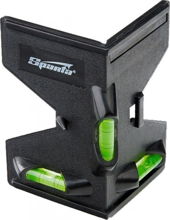 Уровень-угольник 3 глазка, многофункциональный СПАРТА 348205