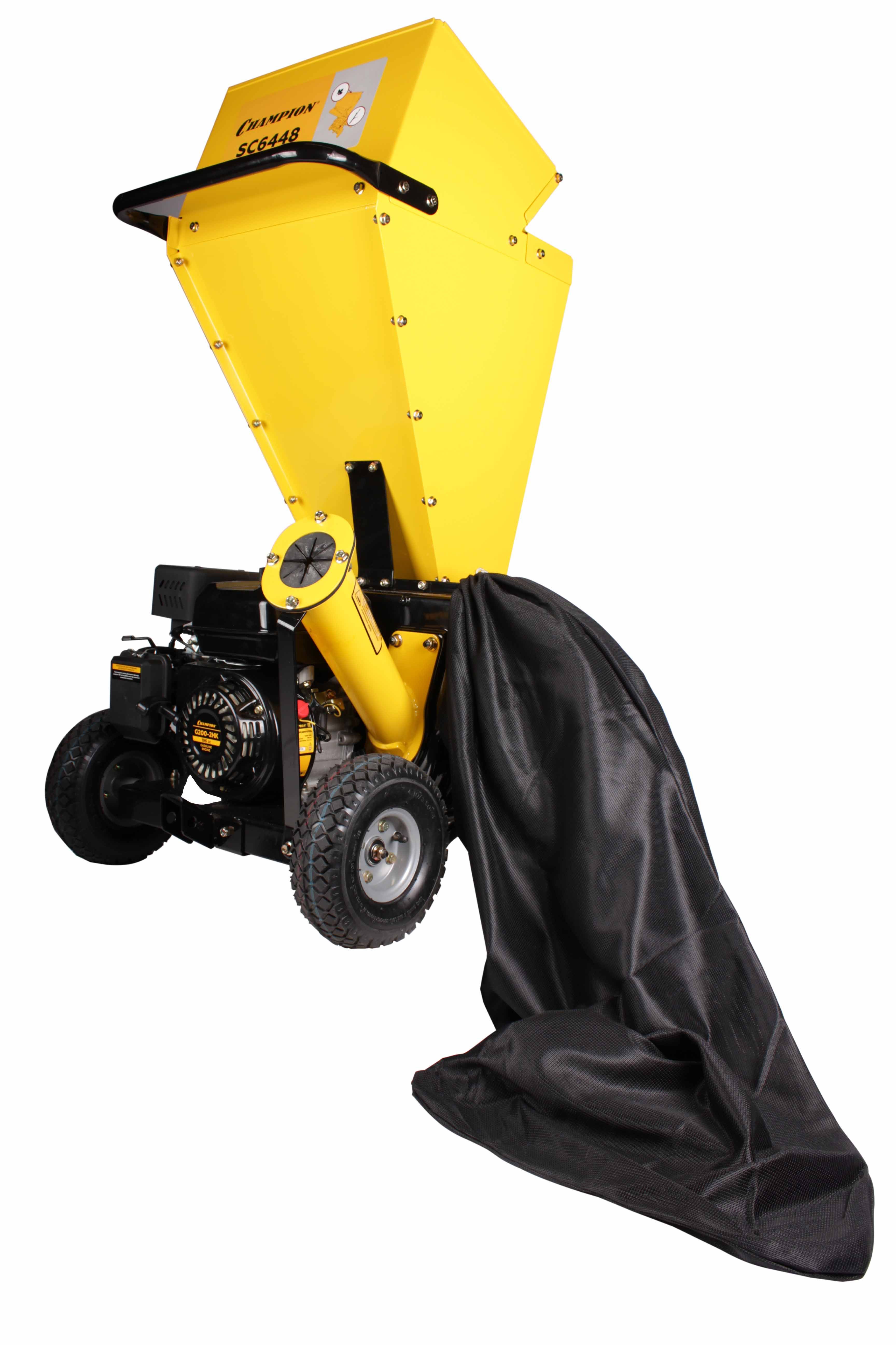 Измельчитель садовый бензиновый CHAMPION SC6448 (4,8кВт, 196см³, 50/13мм, 72кг)