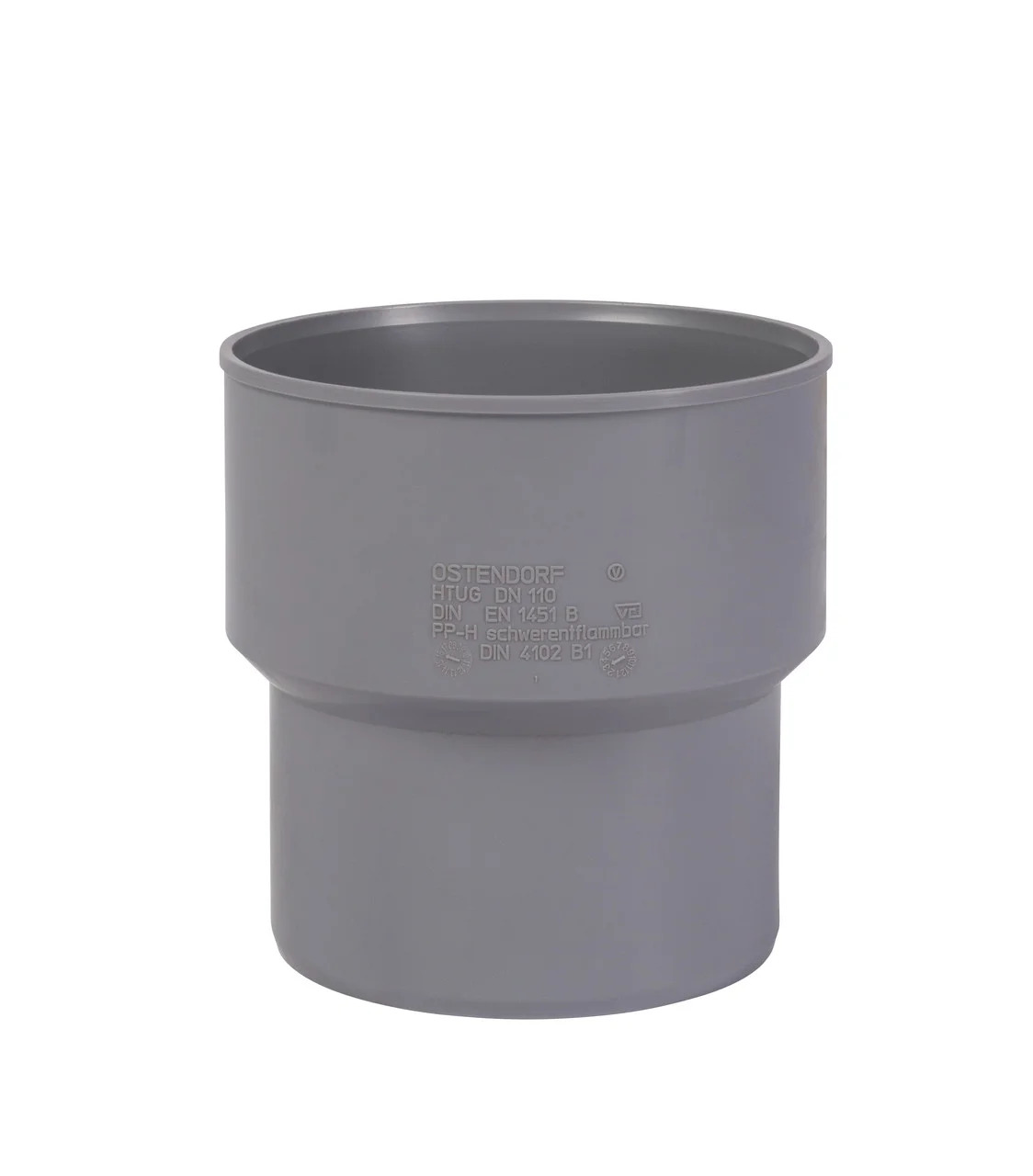 Переход канализационный с чугуна на ПП 110мм